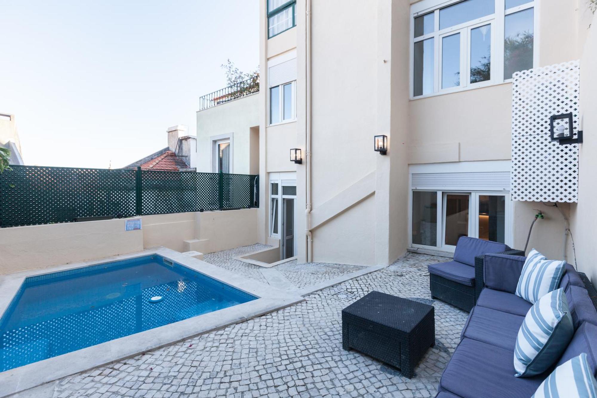Flh Graca Charming Duplex With Small Pool Lisboa المظهر الخارجي الصورة