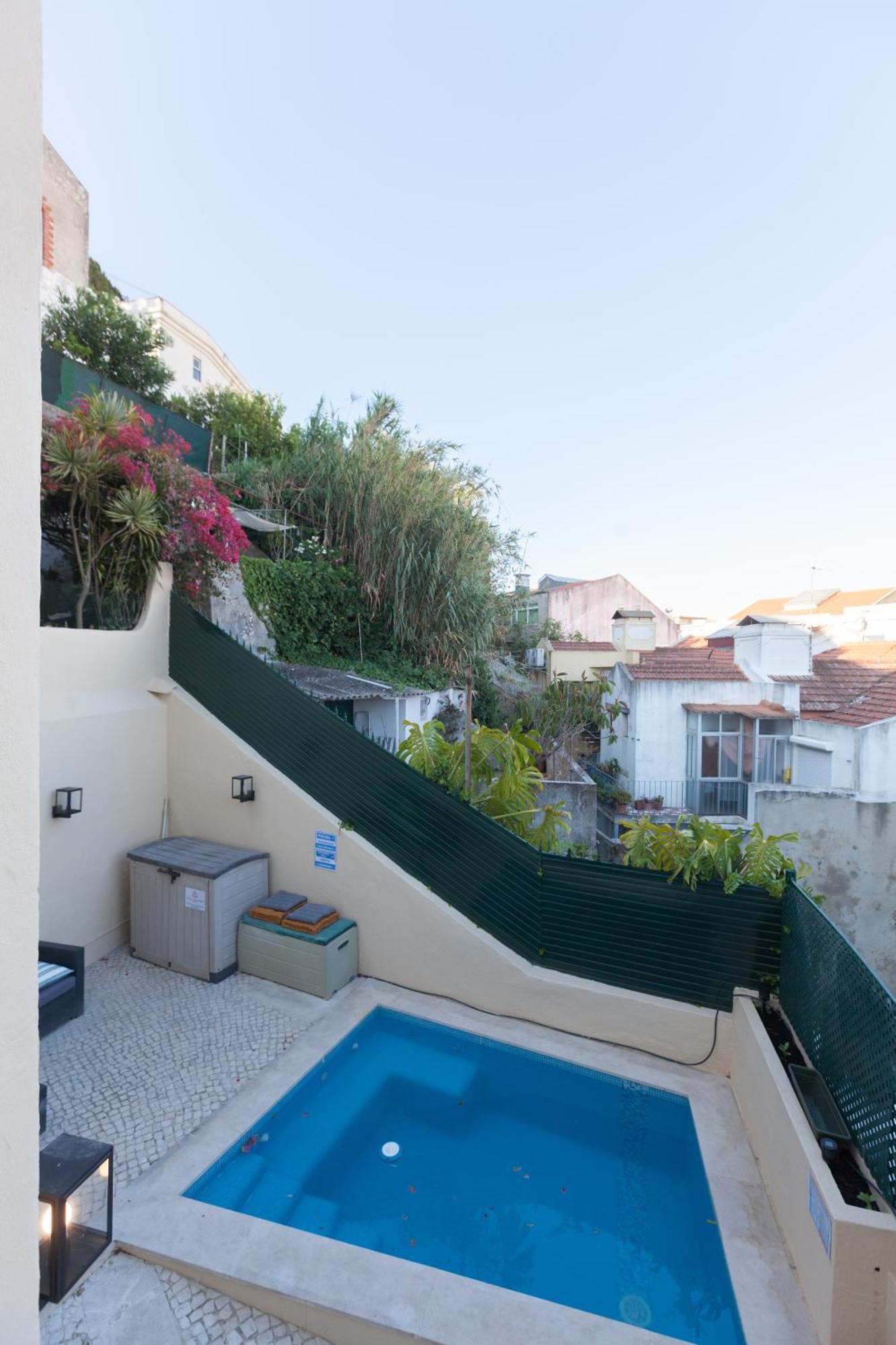 Flh Graca Charming Duplex With Small Pool Lisboa المظهر الخارجي الصورة